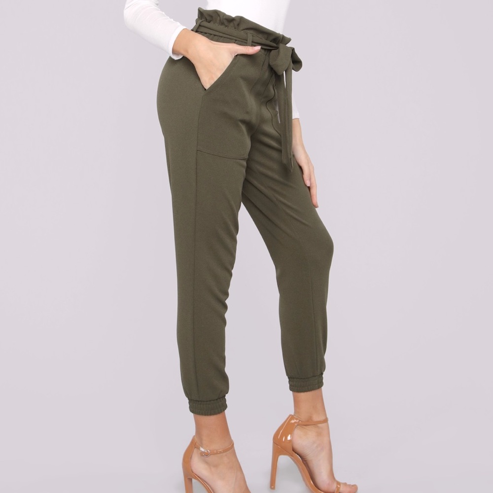 Fashion Nova olive pants